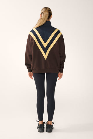 HAWTHORN AFLW X JAGGAD 2026 HALF-ZIP SWEATER