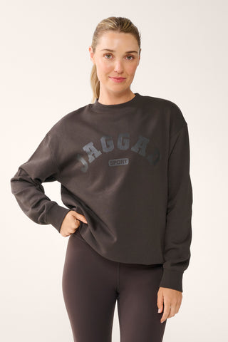AGENCY BOXY SWEATER CHOCOLATE