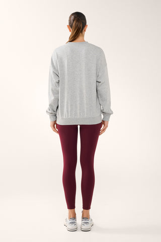 VIVID SIGNATURE SWEATER GREY MARLE