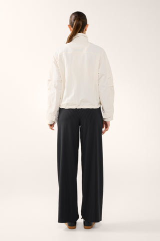 PACE ZIP-THROUGH SPRAY JACKET SWAN WHITE