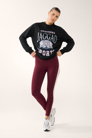 IVY LEAGUE BOXY SWEATER BLACK