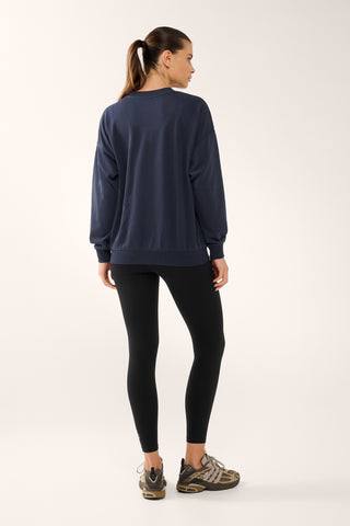 HALFTIME SIGNATURE SWEATER DARK NAVY