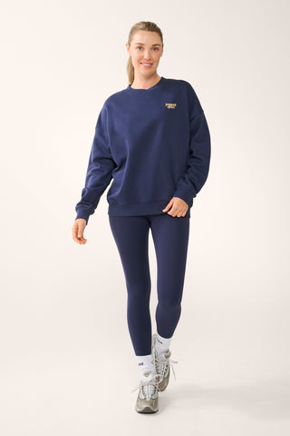 WANDER SIGNATURE SWEATER DARK NAVY