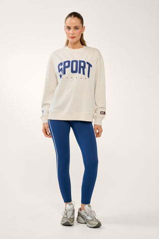 REPLAY BOXY SWEATER OATMEAL MARLE