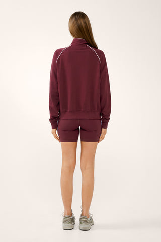 ELEMENT ZIP-THROUGH JACKET CHERRY