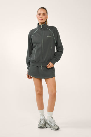 ELEMENT ZIP-THROUGH JACKET GRAPHITE