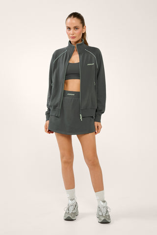 ELEMENT ZIP-THROUGH JACKET GRAPHITE