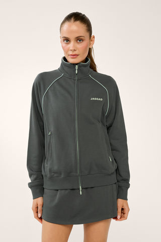 ELEMENT ZIP-THROUGH JACKET GRAPHITE