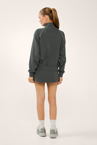 ELEMENT ZIP-THROUGH JACKET GRAPHITE