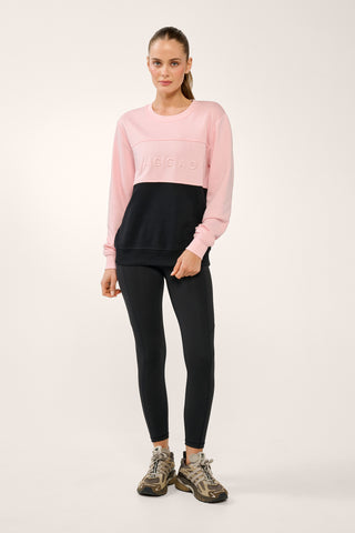 DRIFT CLASSIC SWEATER CHALK PINK