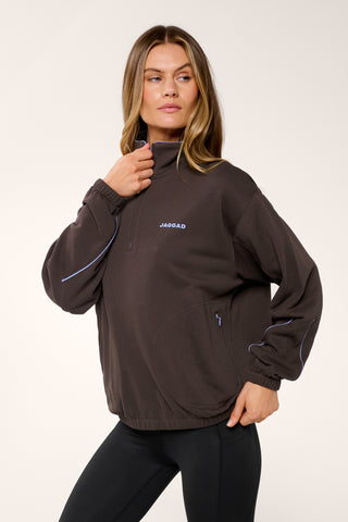 ELEMENT HALF-ZIP SWEATER COFFEE BEAN