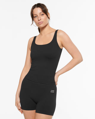 HONOLULU SEAMLESS TANK BLACK