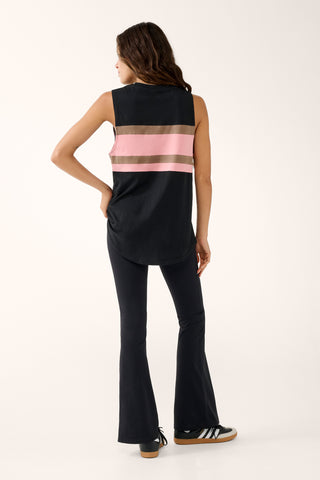 SOHO PANELLED TANK BLACK