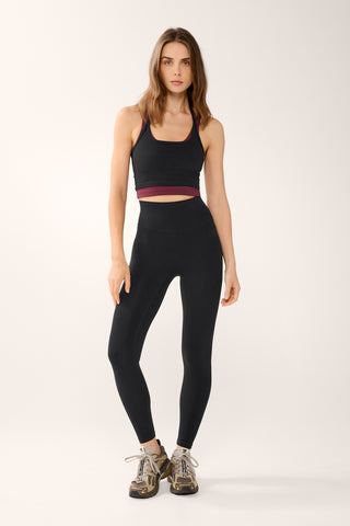 MOMENTUM LONGLINE DOUBLE LAYER HALO TANK BLACK