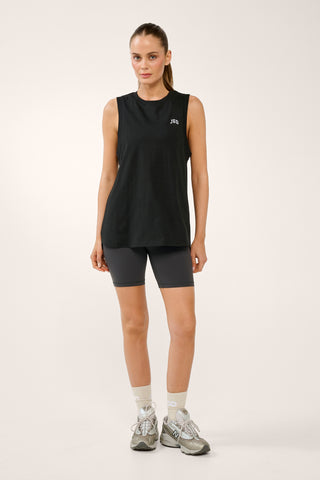 REPLAY BANDED TANK BLACK