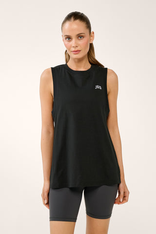 REPLAY BANDED TANK BLACK