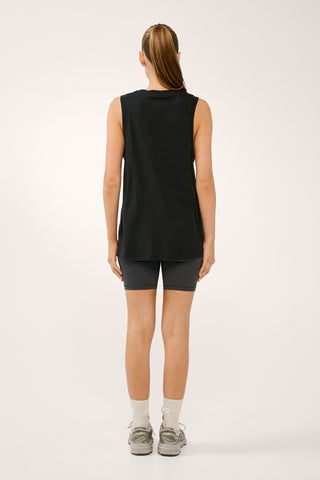 REPLAY BANDED TANK BLACK
