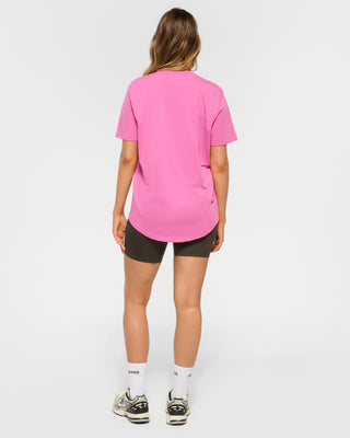 CLASSIC STACK TEE PINK