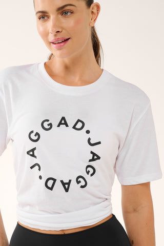 CLASSIC CIRCLE TEE WHITE