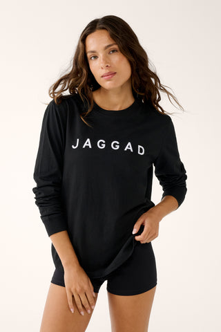 BLOCK CLASSIC LONG SLEEVE TEE BLACK