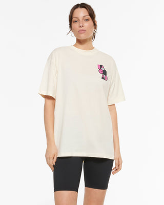 MAYFAIR OVERSIZED TEE SWAN WHITE