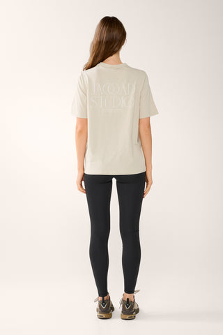 ASTOR BOXY TEE STONE