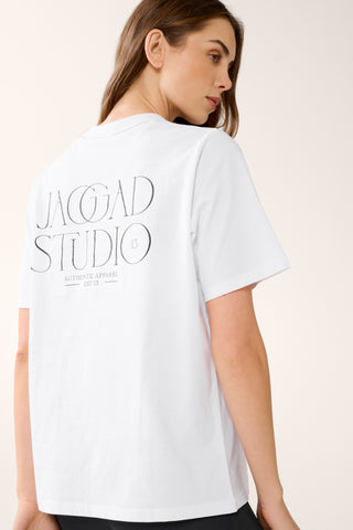 ASTOR BOXY TEE WHITE