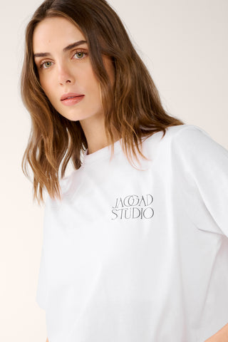 ASTOR BOXY TEE WHITE