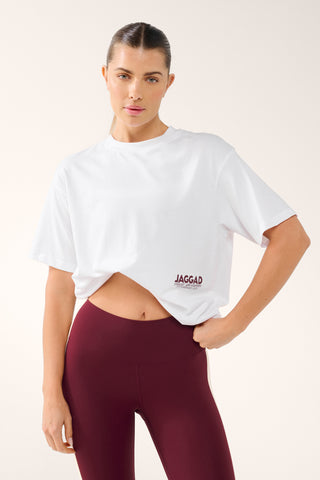 SPORTSWEAR OVERSIZED TEE WHITE