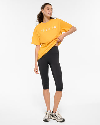 BLOCK OVERSIZED TEE MANGO