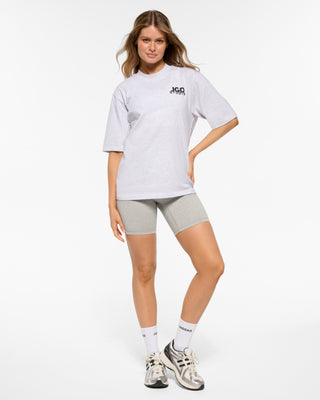 CANYON SIGNATURE TEE WHITE MARLE