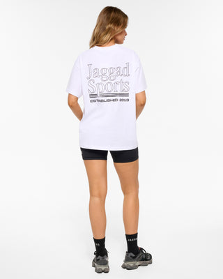 CANYON OVERSIZED TEE WHITE