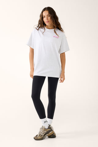 SANTA ROSA OVERSIZED TEE WHITE MARLE