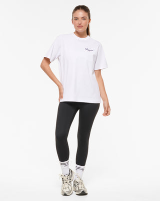 VALLEE BOXY DELUXE TEE WHITE