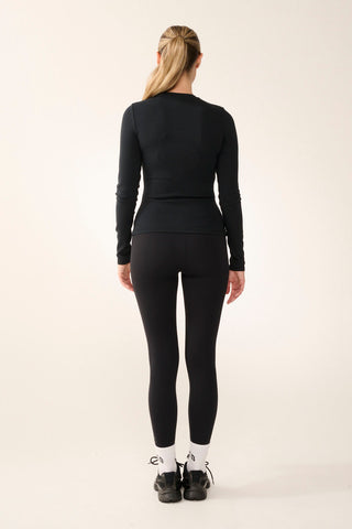 TERRAIN FITTED BASELAYER LONG SLEEVE TOP BLACK