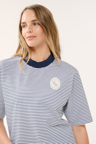 NEWPORT SIGNATURE TEE NAVY