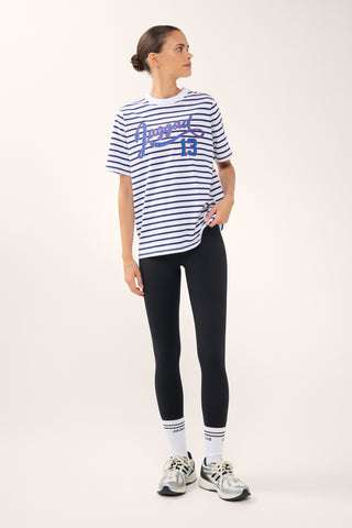 CLEVELAND BOXY TEE NAVY