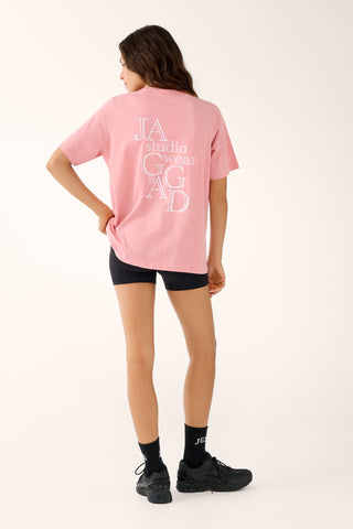 STUDIOWEAR BOXY TEE BLUSH
