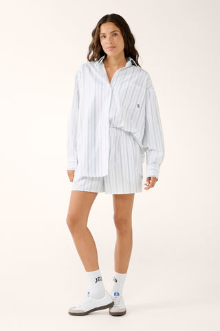 SUMMER CLUB OVERSIZED SHIRT SAGE