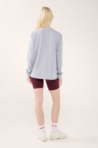 JGD CLASSIC LONG SLEEVE TEE GREY MARLE