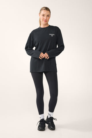 RITZ ICON LONG SLEEVE TEE BLACK
