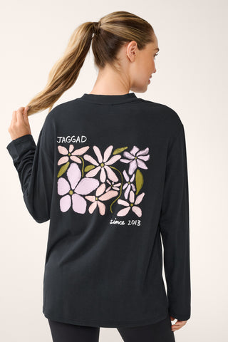 RITZ ICON LONG SLEEVE TEE BLACK
