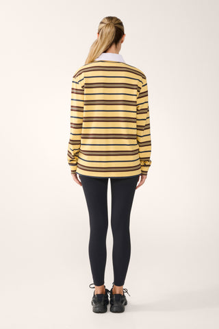 HAWTHORN AFLW X JAGGAD 2026 LONG SLEEVE POLO TOP