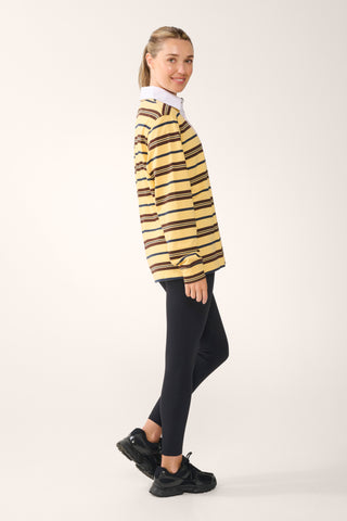 HAWTHORN AFLW X JAGGAD 2026 LONG SLEEVE POLO TOP