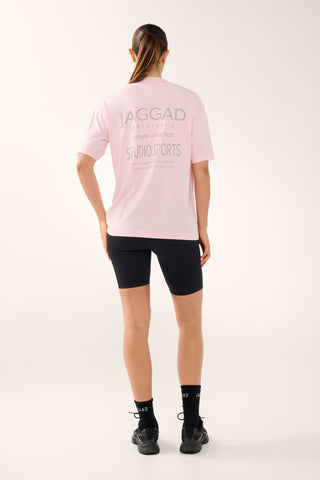 FUTURE ATHLETICS STAPLE TEE CHALK PINK