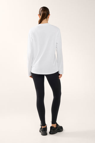 JGD ICON LONG SLEEVE TEE WHITE