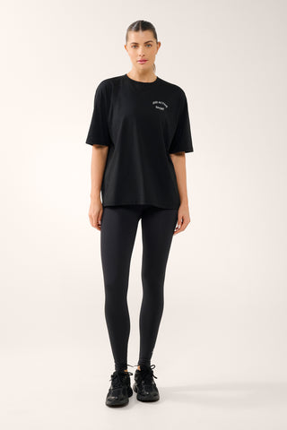 JGD DROP SHOULDER TEE BLACK