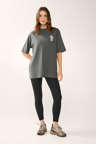 TULUM STAPLE TEE STEEL