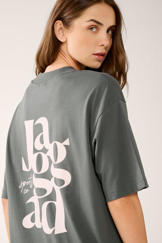 TULUM STAPLE TEE STEEL