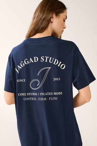 REFORM OVERSIZED TEE DARK NAVY